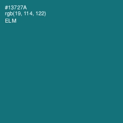 #13727A - Elm Color Image