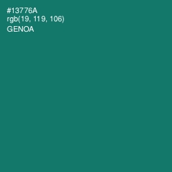 #13776A - Genoa Color Image