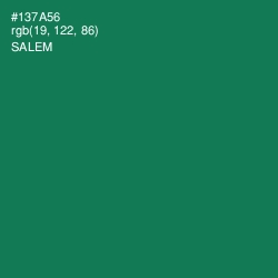 #137A56 - Salem Color Image