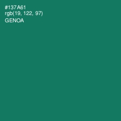 #137A61 - Genoa Color Image
