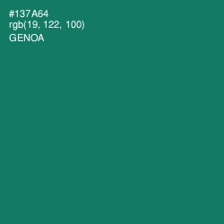#137A64 - Genoa Color Image