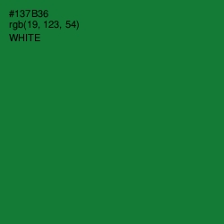 #137B36 - Fun Green Color Image