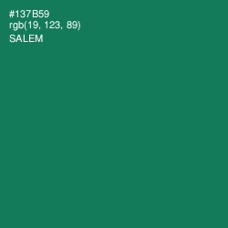 #137B59 - Salem Color Image