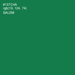 #137C4A - Salem Color Image
