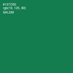 #137D50 - Salem Color Image
