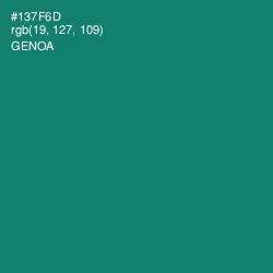 #137F6D - Genoa Color Image