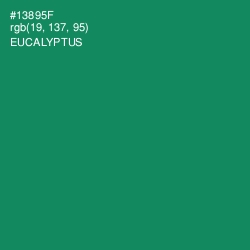 #13895F - Eucalyptus Color Image