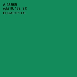 #138B5B - Eucalyptus Color Image