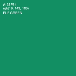 #138F64 - Elf Green Color Image