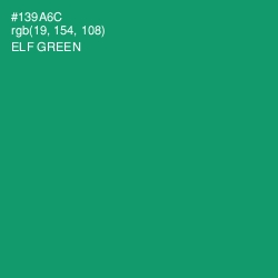 #139A6C - Elf Green Color Image