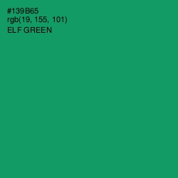 #139B65 - Elf Green Color Image