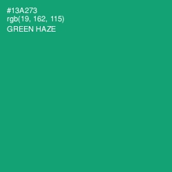 #13A273 - Green Haze Color Image