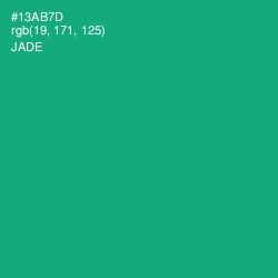 #13AB7D - Jade Color Image