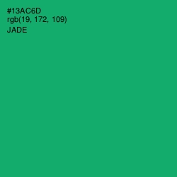 #13AC6D - Jade Color Image