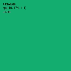 #13AE6F - Jade Color Image