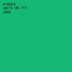 #13B975 - Jade Color Image