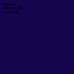 #14064E - Tolopea Color Image