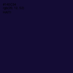 #140C34 - Haiti Color Image