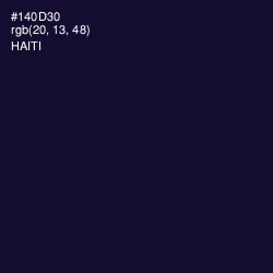 #140D30 - Haiti Color Image