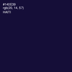 #140E39 - Haiti Color Image