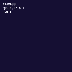 #140F33 - Haiti Color Image