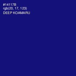 #14117B - Deep Koamaru Color Image