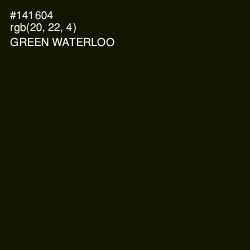 #141604 - Green Waterloo Color Image