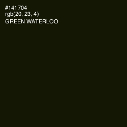 #141704 - Green Waterloo Color Image