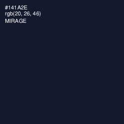 #141A2E - Mirage Color Image