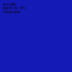 #141AB5 - Torea Bay Color Image