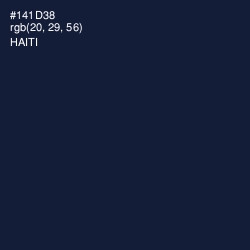 #141D38 - Haiti Color Image