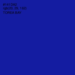 #141DA2 - Torea Bay Color Image