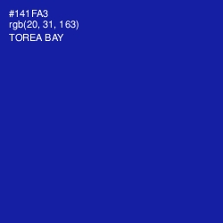 #141FA3 - Torea Bay Color Image