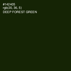 #142405 - Deep Forest Green Color Image