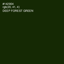 #142904 - Deep Forest Green Color Image