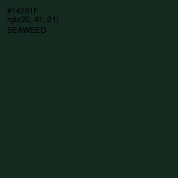 #14291F - Seaweed Color Image