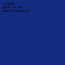 #142C80 - Resolution Blue Color Image