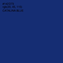 #142D73 - Catalina Blue Color Image