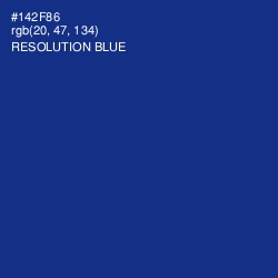 #142F86 - Resolution Blue Color Image