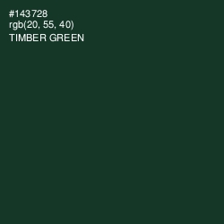 #143728 - Timber Green Color Image