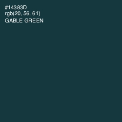 #14383D - Gable Green Color Image
