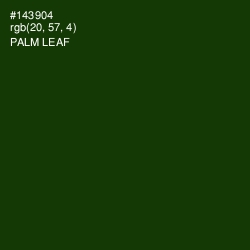 #143904 - Palm Leaf Color Image
