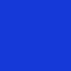 #1439D8 - Dark Blue Color Image