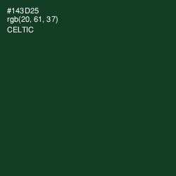 #143D25 - Celtic Color Image