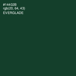 #14402B - Everglade Color Image