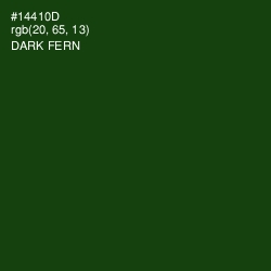 #14410D - Dark Fern Color Image