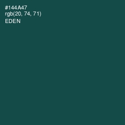 #144A47 - Eden Color Image