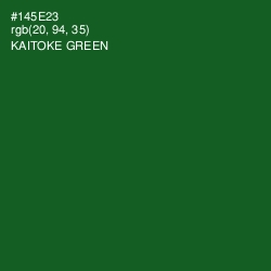 #145E23 - Kaitoke Green Color Image