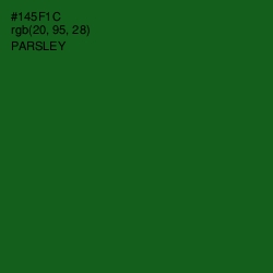 #145F1C - Parsley Color Image