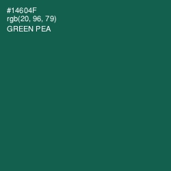 #14604F - Green Pea Color Image